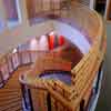 Main stairway and second floor landing.