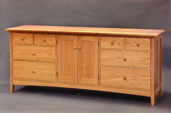 Cherry dresser.