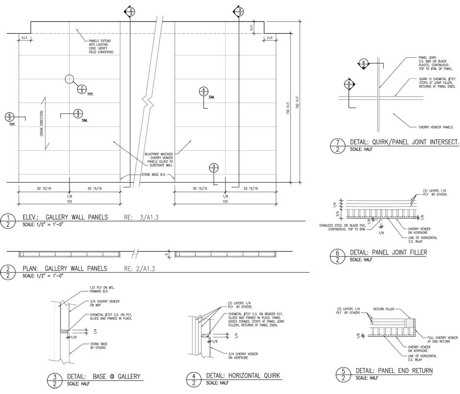 Regency Plaza Security Desk Drawings, page 2